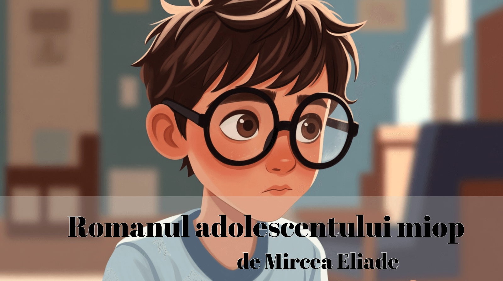 Rezumatul textului „Romanul adolescentului miop” de Mircea Eliade